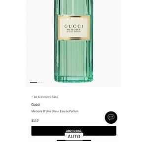 GUCCI Memoire D’Une Odeur